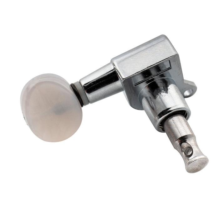 Musiclily Basic 2R2L - Juego de afinadores para ukelele sellados, clavijas, llaves y clavijeros