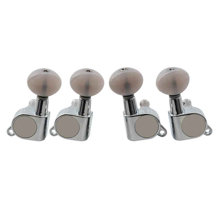 musiclily basic 2r2l sealed ukulele tuners tuning pegs keys machine heads set mx0814p