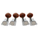 musiclily basic 2r2l sealed ukulele tuners tuning pegs keys machine heads set mx0814p