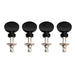 musiclily basic ukulele tuning pegs keys machine heads tuners mx0820 4p, 4 pcs