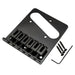 detail of musiclily basic 54mm2 1 8 inch guitar bridge assembly with 6 saddles for tele style electric guitar mx0823p