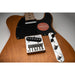 Application of musiclily basic 54mm2 1 8 inch vintage 6 string bridge with 6 saddles for tele style guitar mx0825