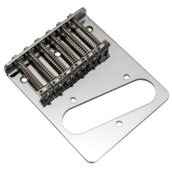 musiclily basic 54mm2 1 8 inch vintage 6 string bridge with 6 saddles for tele style guitar mx0825 details