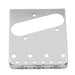 Part of musiclily basic 54mm2 1 8 inch edged guitar bridge assembly with 3 saddles for tele style guitar mx0833