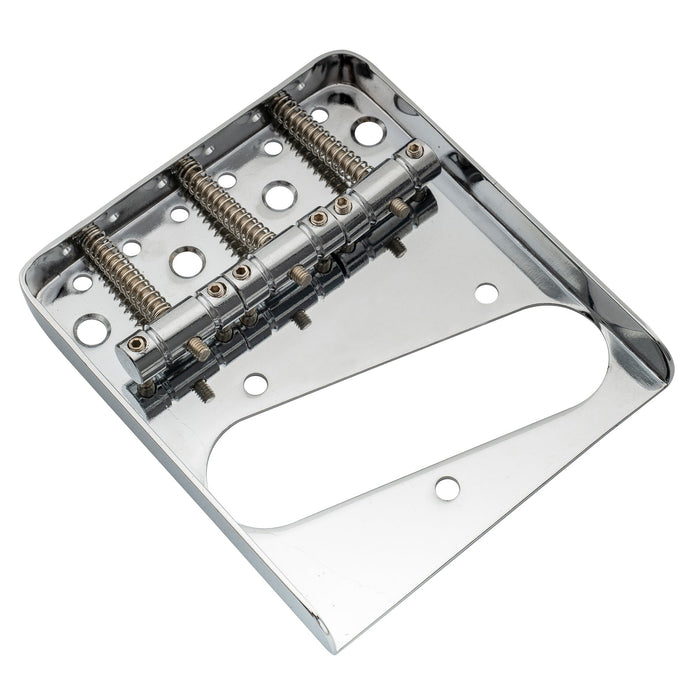 musiclily basic 54mm2 1 8 inch edged guitar bridge assembly with 3 saddles for tele style guitar mx0833 details