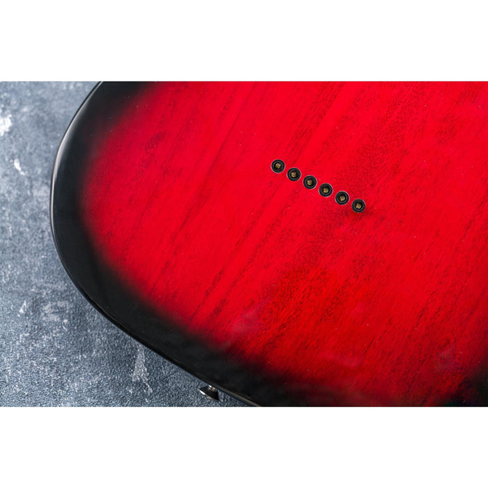 Musiclily Basic Steel Vintage Guitar Through Body Smooth String Mounting Ferrules Set of 6