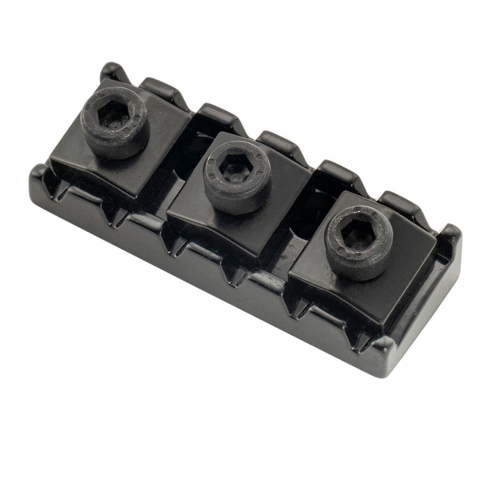 Musiclily ベーシック 43mm エレキギター用 弦固定式 ロッキングナット Floyd Rose トレモロブリッジ用