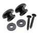 detail of musiclily basic mushroom head guitar strap buttons locks end pins mx0851 2p