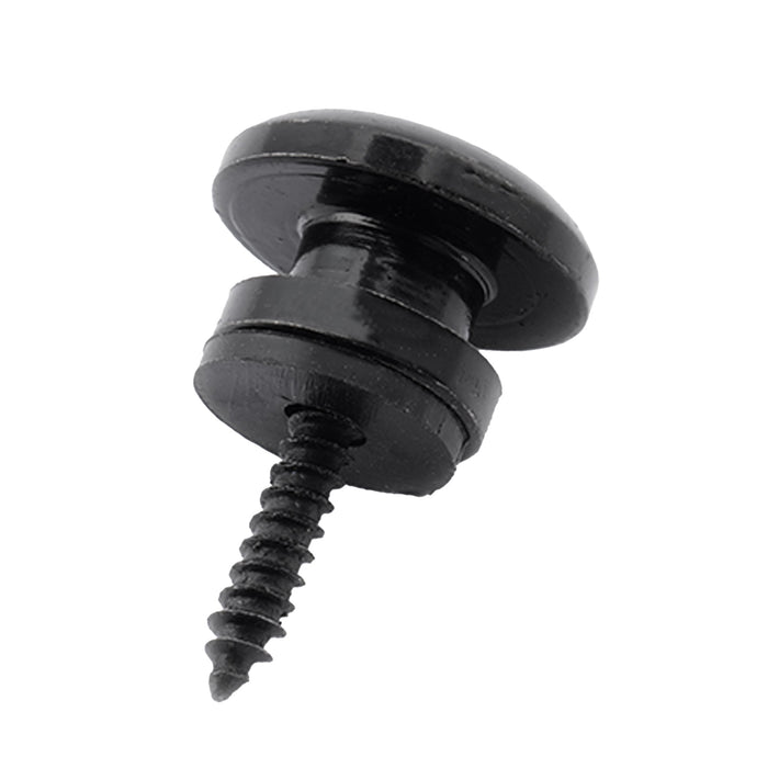 Musiclily Cinturino per chitarra oversize base con bottoni di chiusura e pin terminali, set da 2. 