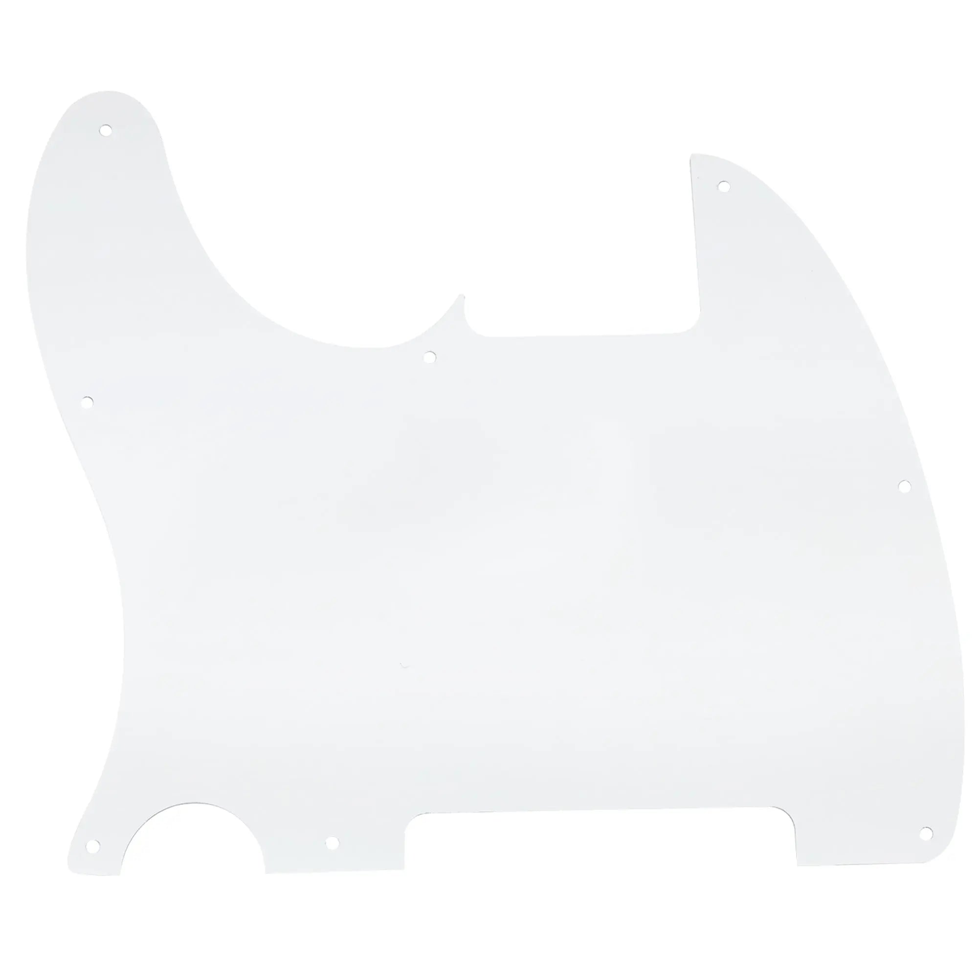 Part of musiclily pro 8 hole tele pickguard blank for fender usa mexican standard esquire guitar 3ply 4ply mx0958p