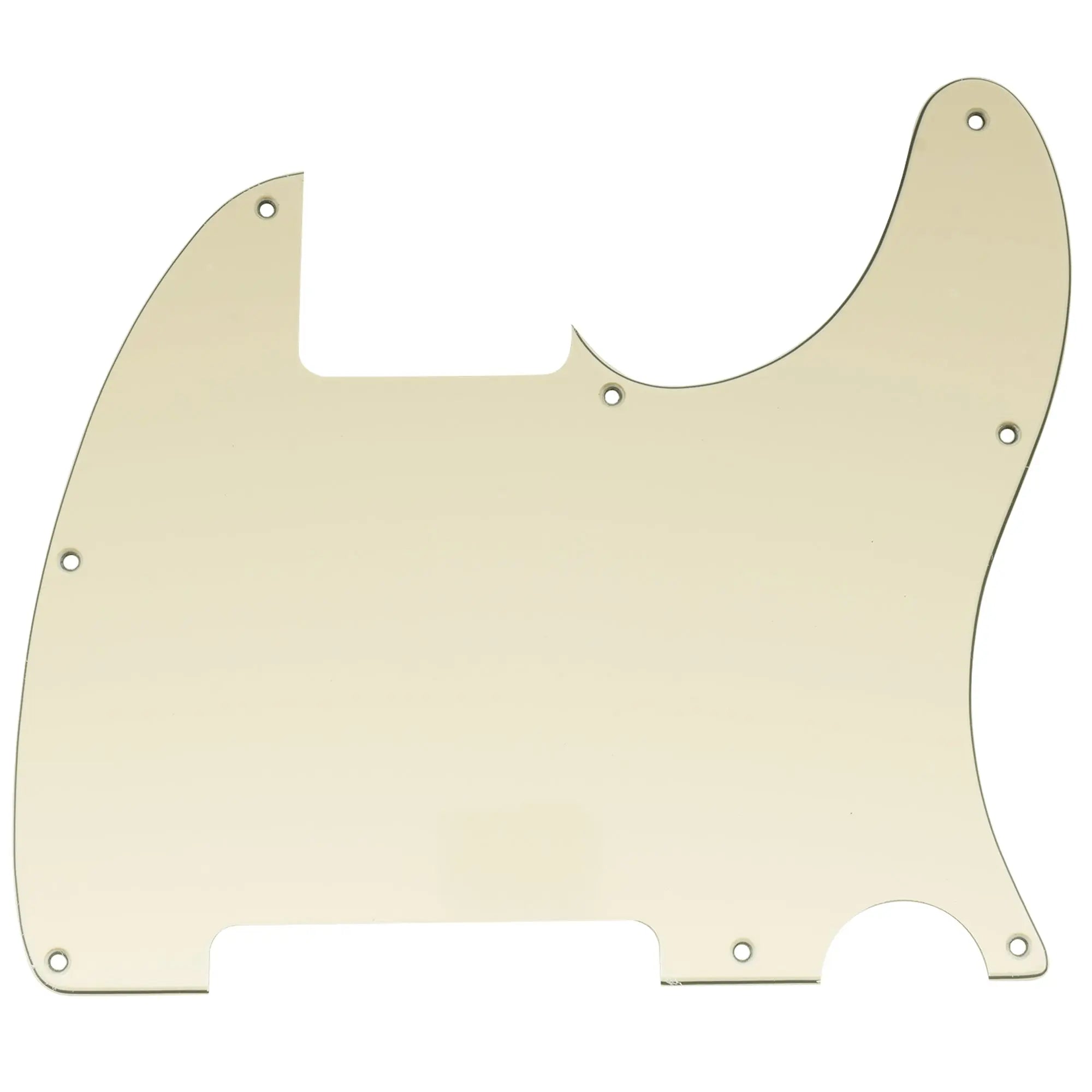 musiclily pro 8 hole tele pickguard blank for fender usa mexican standard esquire guitar 3ply 4ply mx0958p
