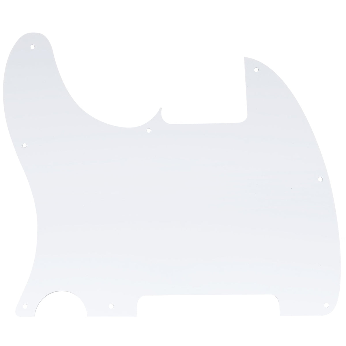 Musiclily Pro 8-отверстий для Tele, пустая крышка для гитары Fender USA/Mexico стандарт Esquire, 3 слоя / 4 слоя