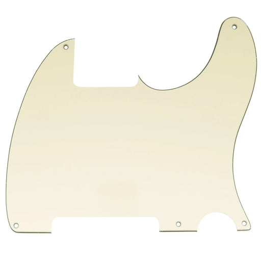 musiclily pro 5 hole tele pickguard blank for fender usa mexican vintage 50s esquire guitar 1ply mx0961p