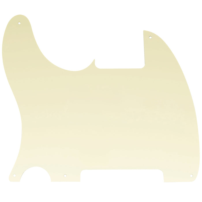 Musiclily Pro 5穴 ヴィンテージEsquireエスクワイヤー用ピックガード USA/メキシコFender 50s EsquireエレキギターとTeleテレレイアウトのピックガード用 1プライ ブラック