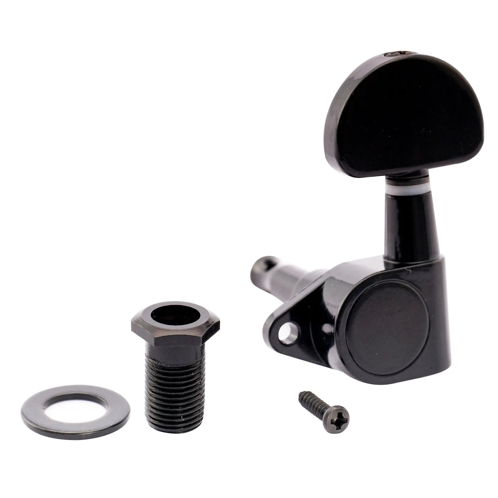 Application of musiclily pro 10mm standard bushing and 14mm washer set for modern electric guitar full sealed tuners tuning pegs machine heads mx1134 6mx1135 6p