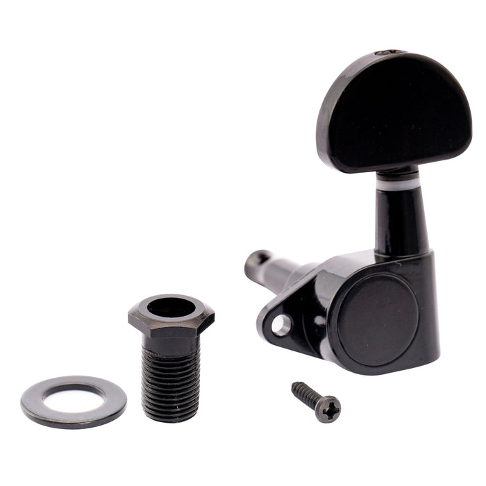 Application of musiclily pro 10mm standard bushing and 14mm washer set for modern electric guitar full sealed tuners tuning pegs machine heads mx1134 6mx1135 6p