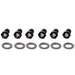 detail of musiclily pro 10mm standard bushing and 14mm washer set for modern electric guitar full sealed tuners tuning pegs machine heads mx1134 6mx1135 6p