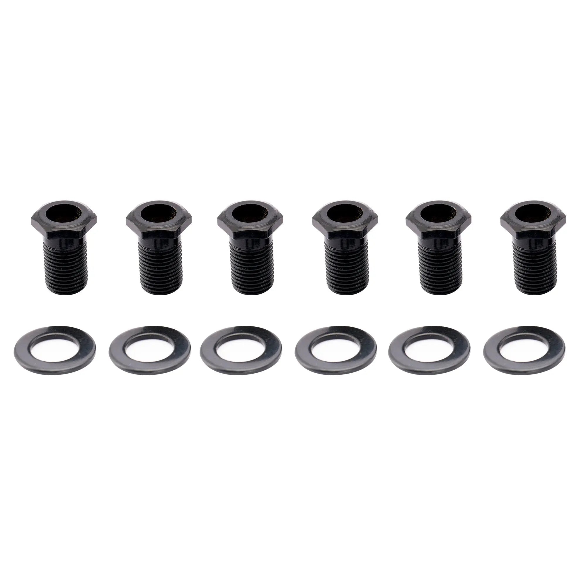 musiclily pro 10mm standard bushing and 14mm washer set for modern electric guitar full sealed tuners tuning pegs machine heads mx1134 6mx1135 6p