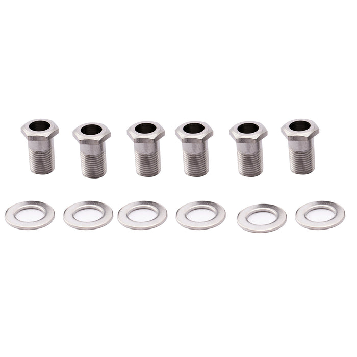 musiclily pro 10mm standard bushing and 14mm washer set for modern electric guitar full sealed tuners tuning pegs machine heads mx1134 6mx1135 6p, chrome