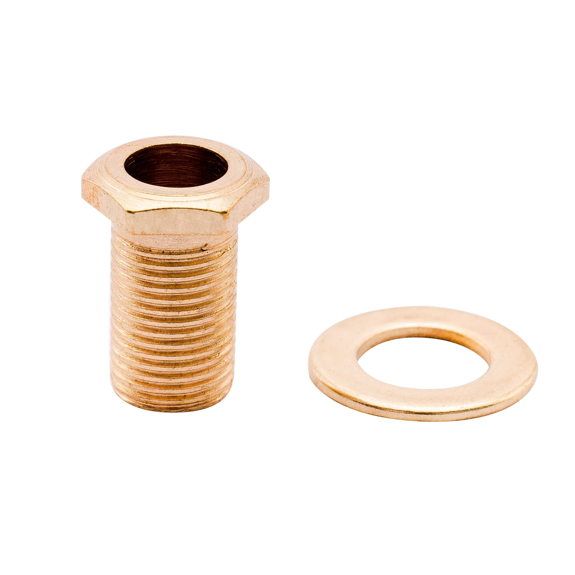 Musiclily Pro - Juego de 6 bujes estándar de 10 mm y arandelas de 14 mm para guitarra eléctrica moderna, clavijas de afinación selladas y clavijeros.