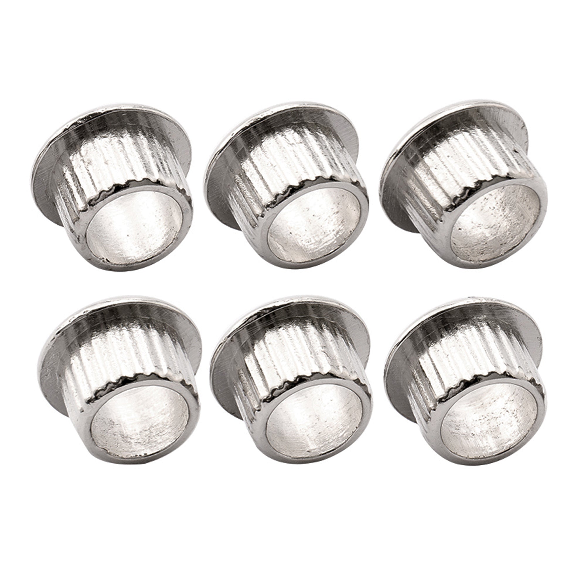 Musiclily Pro - Casquillo de 8 mm para afinadores semicerrados de guitarra eléctrica, clavijas de afinación y clavijeros (juego de 6)