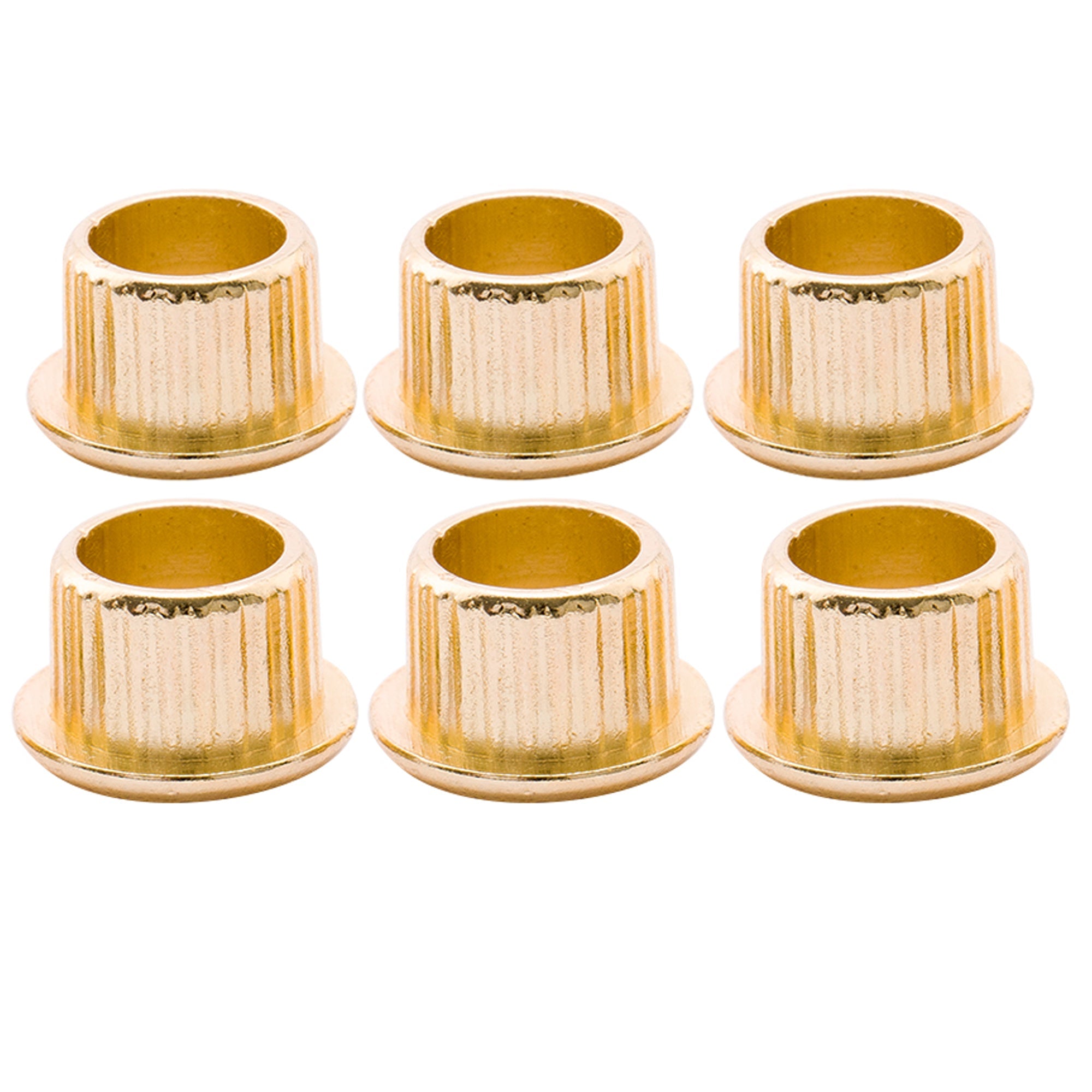 Musiclily Pro - Casquillo de 8 mm para afinadores semicerrados de guitarra eléctrica, clavijas de afinación y clavijeros (juego de 6)