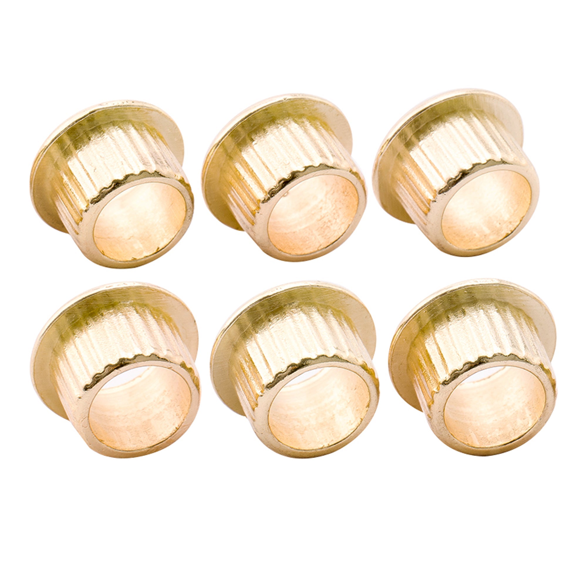 Musiclily Pro - Casquillo de 8 mm para afinadores semicerrados de guitarra eléctrica, clavijas de afinación y clavijeros (juego de 6)