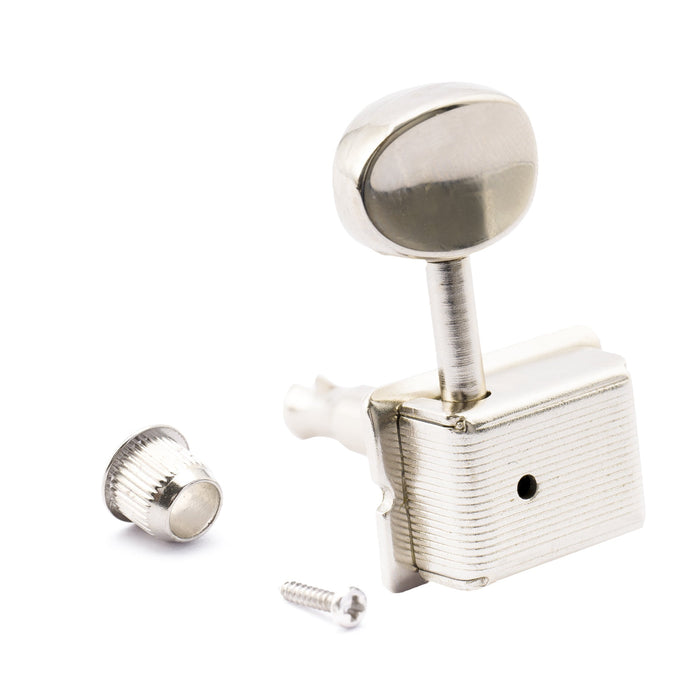 Musiclily Pro 8.8mm ビンテージペグブッシュ エレキギターのチューニングペグマシンヘッド用 ブラック(6個セット)