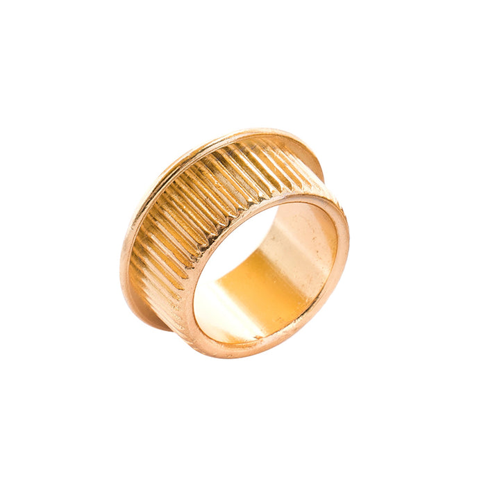 Musiclily Pro 18mm ペグブッシュ オープンスタイル エレキベースのチューニングペグマシンヘッド用 ブラック(4個セット)