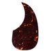 musiclily pro self adhesive teardrop acoustic guitar pickguard for martin d28 style guitar mx1147bk, tortoise shell