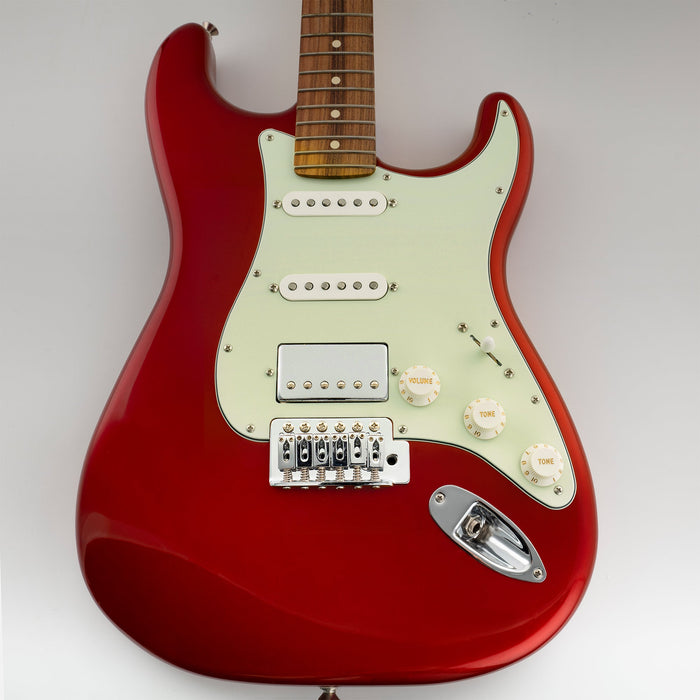 Musiclily Pro HSS 11-Loch Gitarren-Strat-Pickguard für Fender USA/Mexiko hergestellte Standard-Stratocaster im modernen Stil, 1/3/4-Lagen
