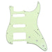 musiclily pro hss 11 hole guitar strat pickguard for fender usa mexican made standard stratocaster modern style 1 3 4 ply mx0310p, mint green