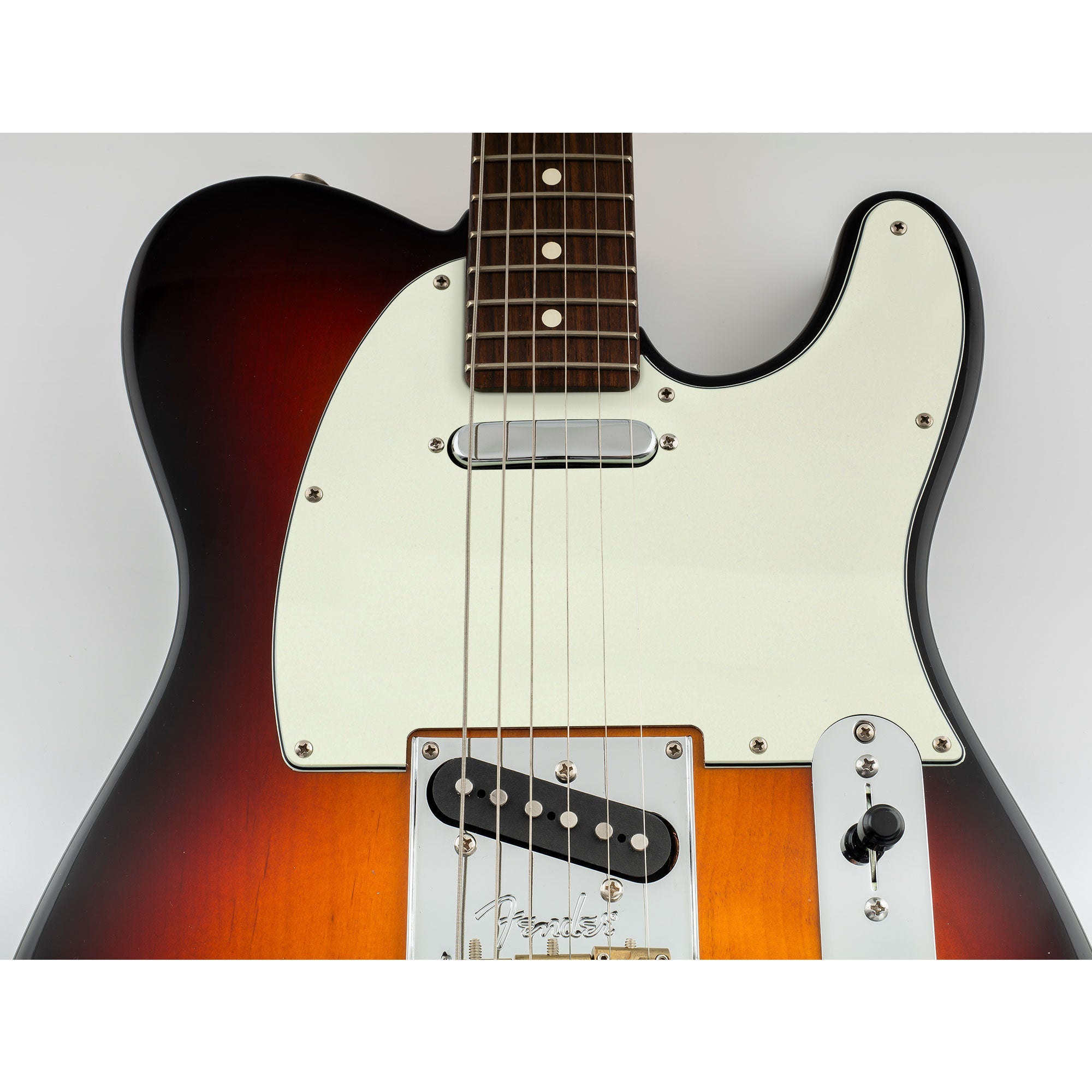 Musiclily Pro 8 Hole Tele Guitar Pickguard for USA/Mexican Made Fender Standard Telecaster Modern Style, 1/3/4 Ply
