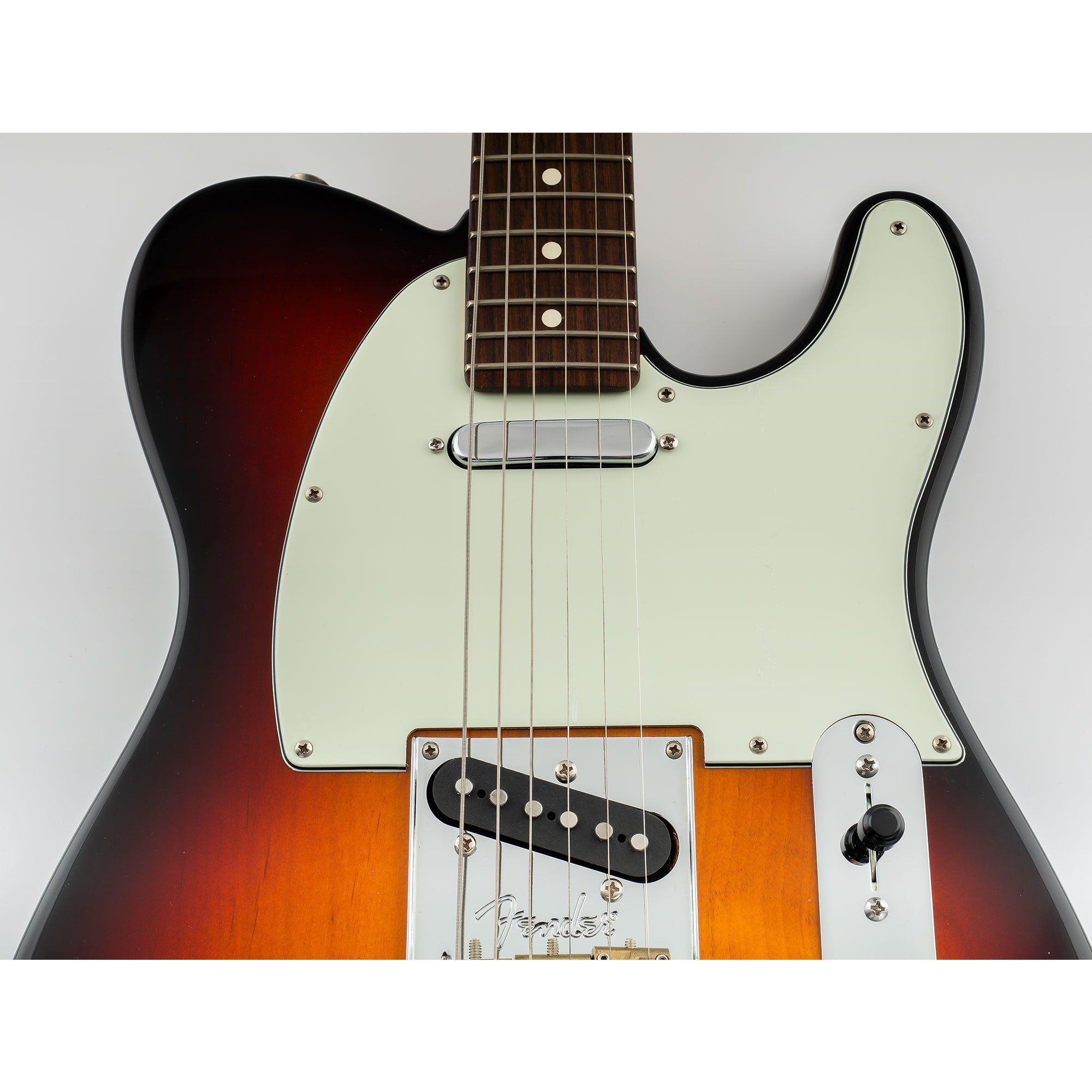 Musiclily Pro 8 Hole Tele Guitar Pickguard for USA/Mexican Made Fender Standard Telecaster Modern Style, 1/3/4 Ply