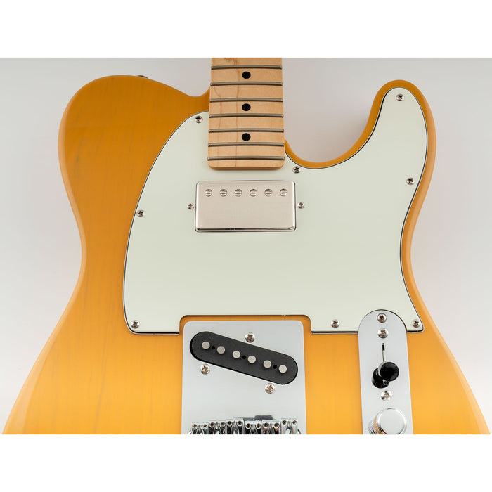 Musiclily Pro 8 Hole Guitar Tele Pickguard Humbucker HH for USA/Mexican Made Fender Standard Telecaster Modern Style, 1/3/4 Ply