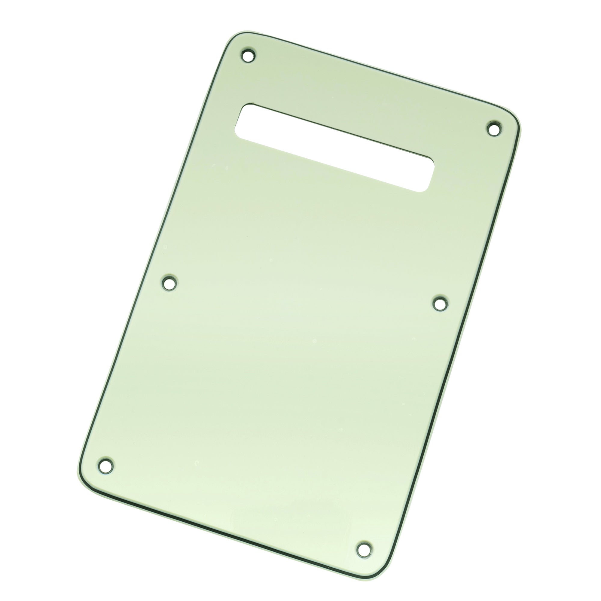 Musiclily Pro Guitar Strat Back Plate for Fender USA/Mexican Standard Stratocaster Modern Style, 1/3/4 Ply