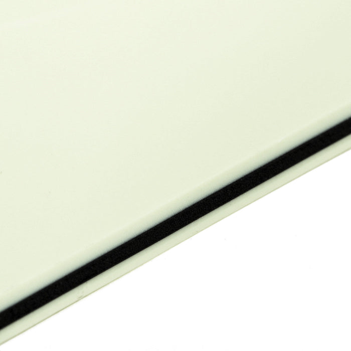 Musiclily Pro 10穴 JBジャズベース用ピックガード USA/メキシコスタンダードFender Jazz Bassエレキベース用 3プライ ホワイト