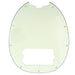 musiclily pro 9 hole bass pickguard for musicman stingray bass 3ply 4ply mx0770p, mint ivory color