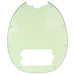 musiclily pro 9 hole bass pickguard for musicman stingray bass 3ply 4ply mx0770p, mint green