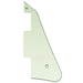 musiclily pro electric guitar pickguard compatible with usa lp modern style 1 3 4 ply mx0066p, mint ivory color