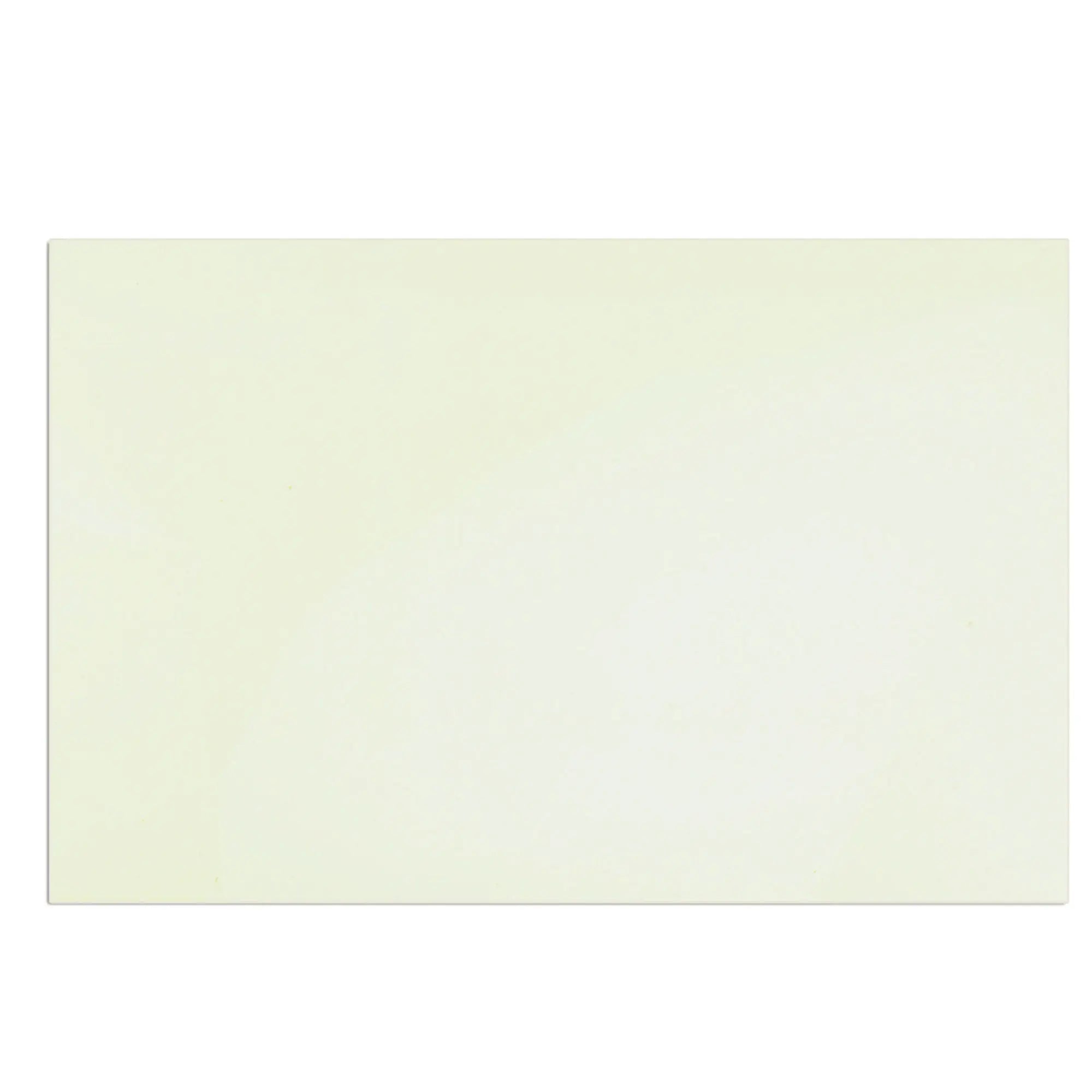 musiclily pro 435x290mm blank electric guitar bass pickguard material scratch plate sheet 3 ply m694, mint ivory color