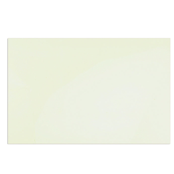 musiclily pro 435x290mm blank electric guitar bass pickguard material scratch plate sheet 3 ply m694, mint ivory color