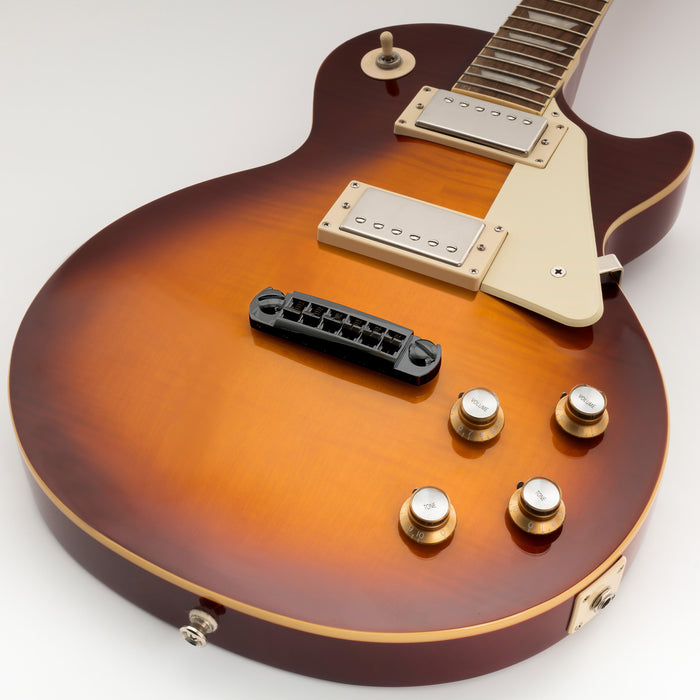 Musiclily Pro 10.5mmピッチ Tune-o-maticチューンオートマチック Pigtailピグテール スタイル 調整可能 ラップアラウンドブリッジテールピース Epiphone LP SGエレキギター用 ブラック