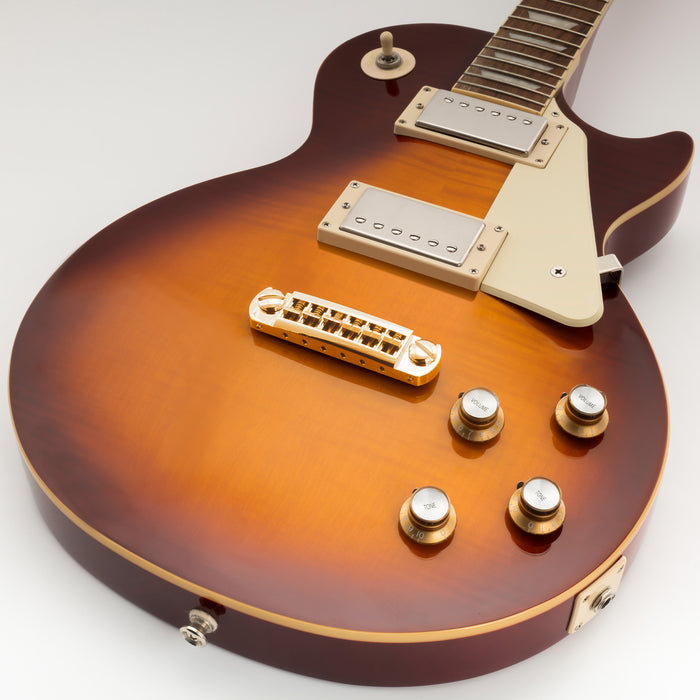 Musiclily Pro 10.5mmピッチ Tune-o-maticチューンオートマチック Pigtailピグテール スタイル 調整可能 ラップアラウンドブリッジテールピース Epiphone LP SGエレキギター用 ブラック