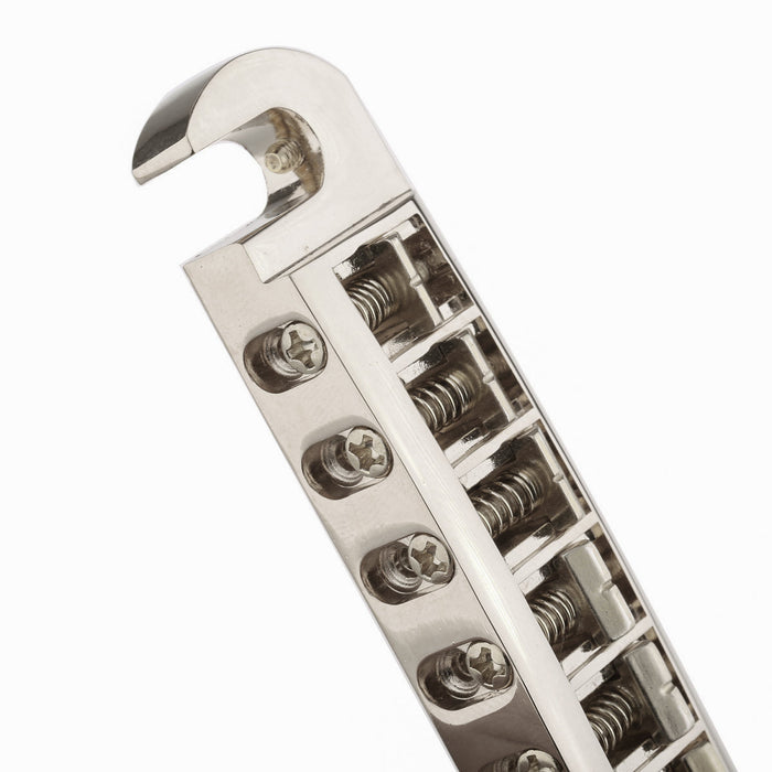 Musiclily Pro 52.5mm(2-1/16 inch) String Spacing Tune-o-matic Pigtail Style Adjustable Wraparound Bridge Tailpiece for Epiphone LP SG Style Electric Guitar