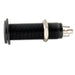musiclily pro 1 4 inch metal mono guitar bass barrel output jack input plug sockets for electric guitar mx1285p, black