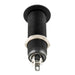 musiclily pro 1 4 inch metal mono guitar bass barrel output jack input plug sockets for electric guitar mx1285p, black