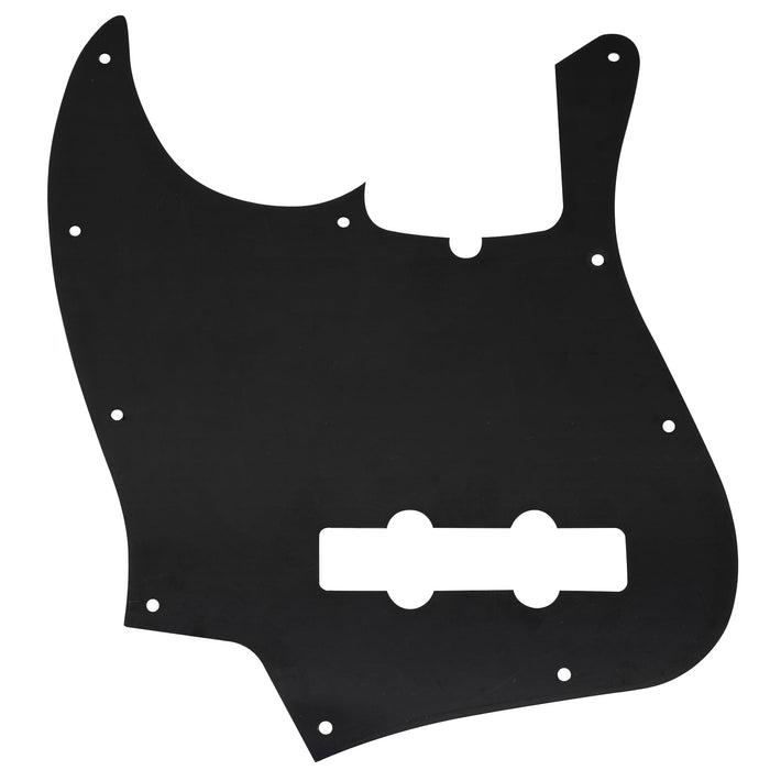 Musiclily Pro 10穴 ヴィンテージ/モダンスタイルなJBジャズベース用ピックガード 4弦Fender Jazz Bassエレキベース用 4プライ エイジドホワイトパール