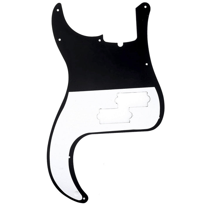 Musiclily Pro 13穴 PBプレベピックガード 4弦アメリカPrecision Bassプレシジョンベース用 4プライ エイジドホワイトパール