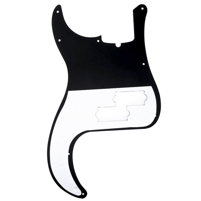 Musiclily Pro 13穴 PBプレベピックガード 4弦アメリカPrecision Bassプレシジョンベース用 4プライ エイジドホワイトパール